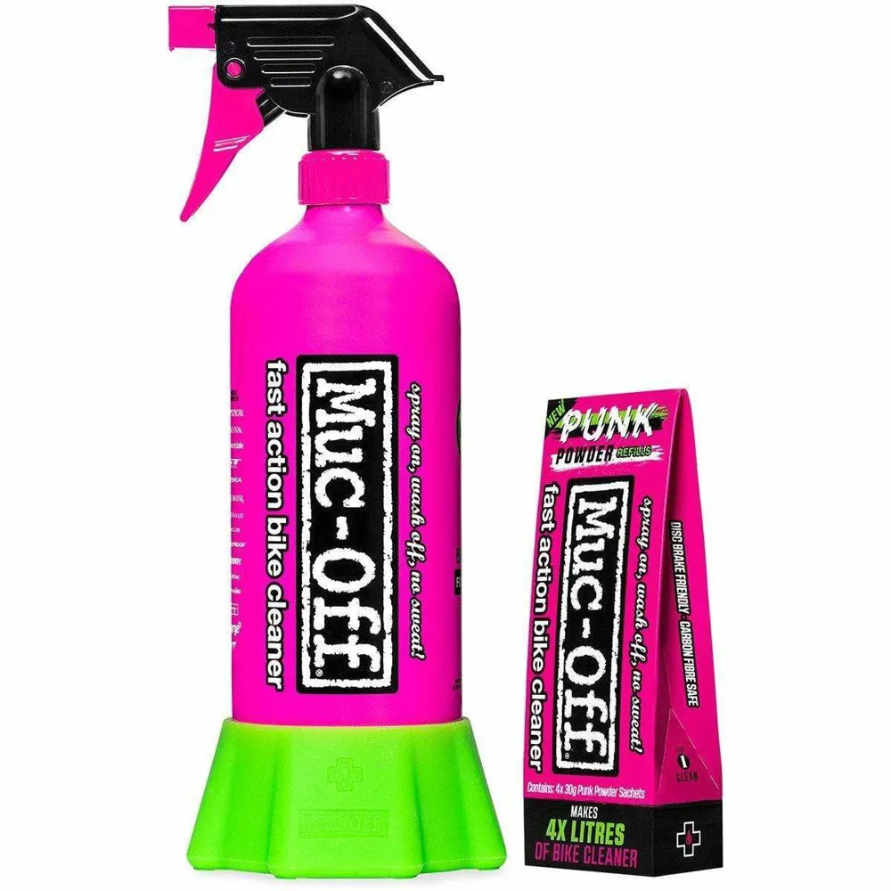 Team Cycles Muc Off Muc-Off Bottle For Life Bundle - 4 Powder Pack | Interest FREE Finance & Online Refund Policy.